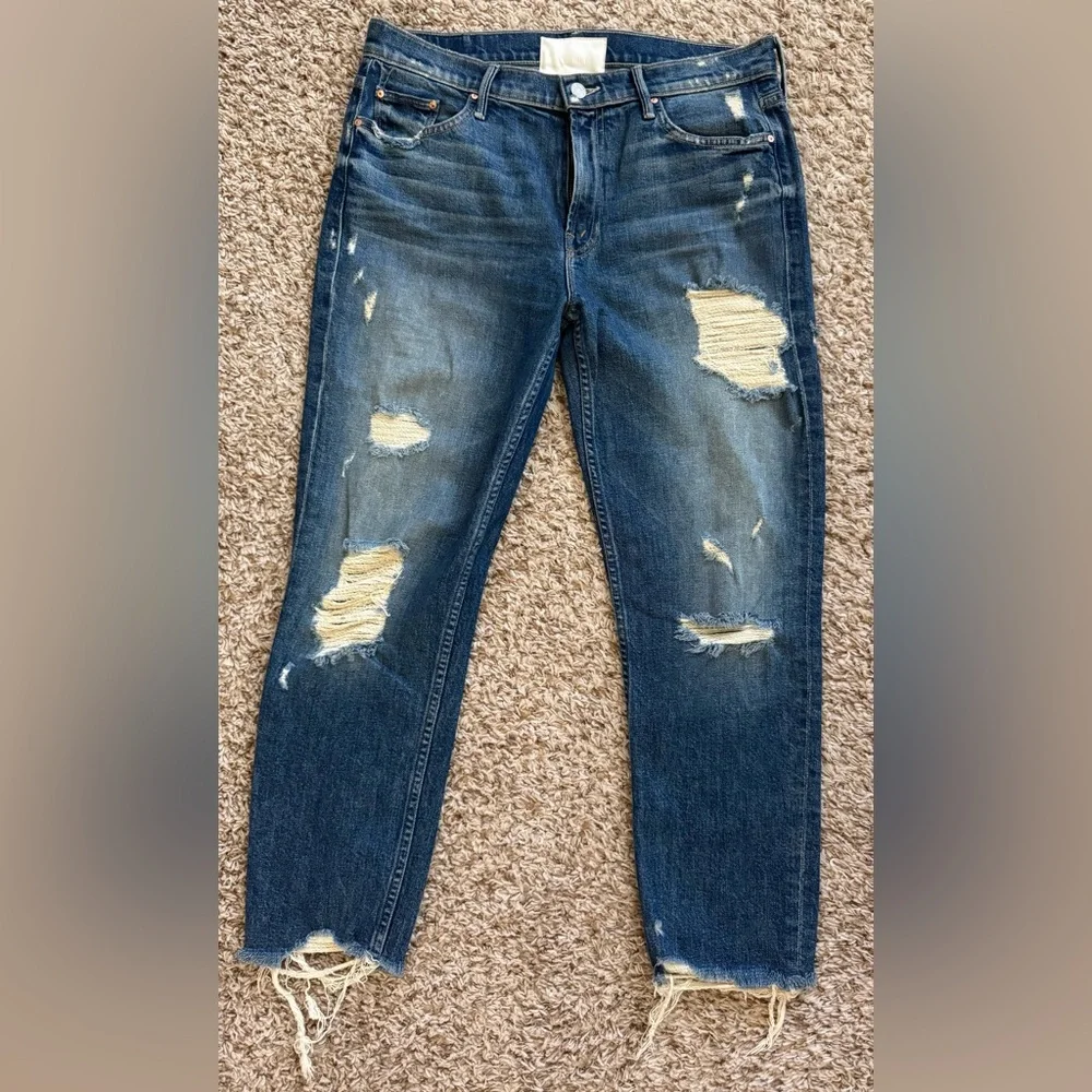 MOTHER SUPERIOR The Sinner Jeans in Ice Cream, You Scream 28 - Picture 2 of 15